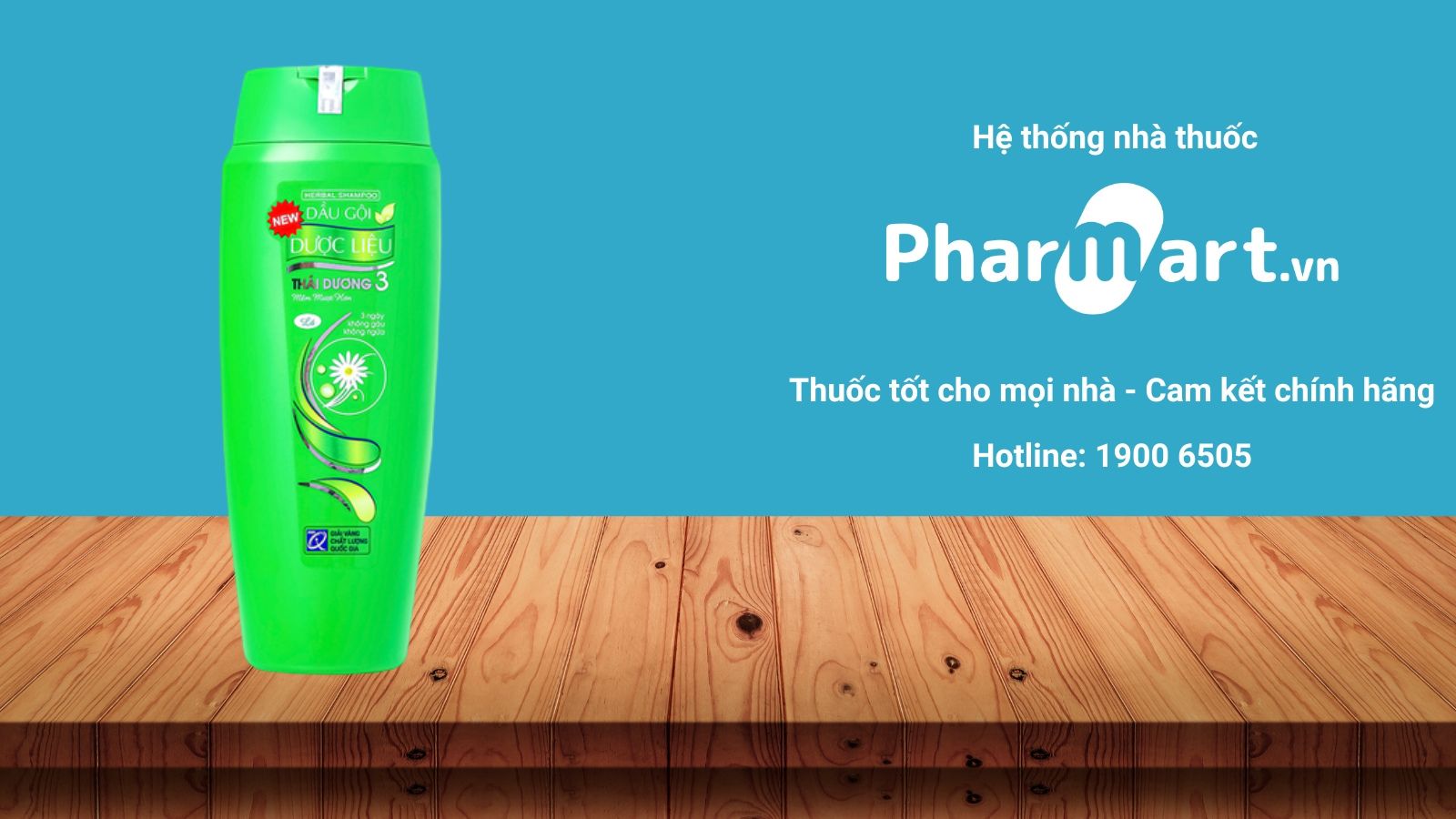 Thái Dương 3 xanh đang được bán chính hãng tại Nhà thuốc Pharmart.vn