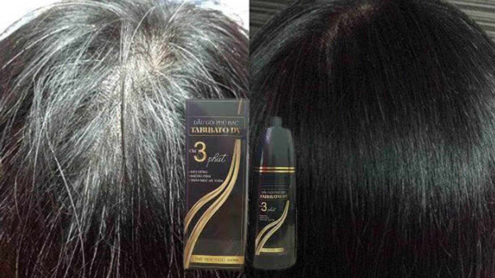 Dầu gội phủ bạc Tabibato DV lọ 200ml Dược Vương