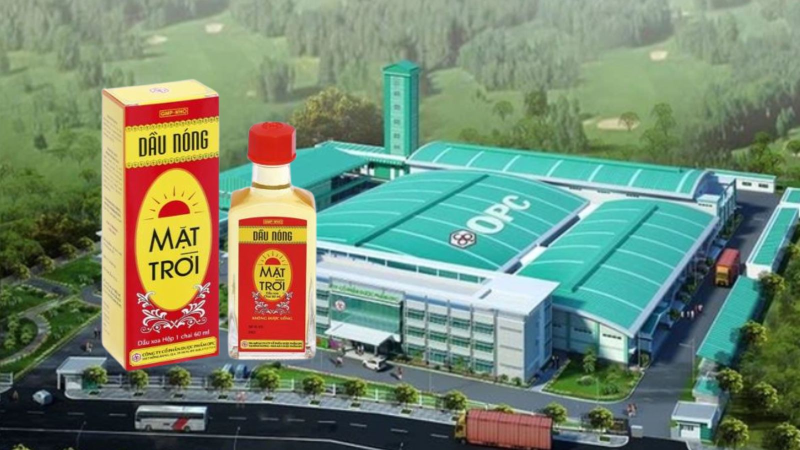 Dầu nóng mặt trời - Hỗ trợ đau lưng, xoa bóp