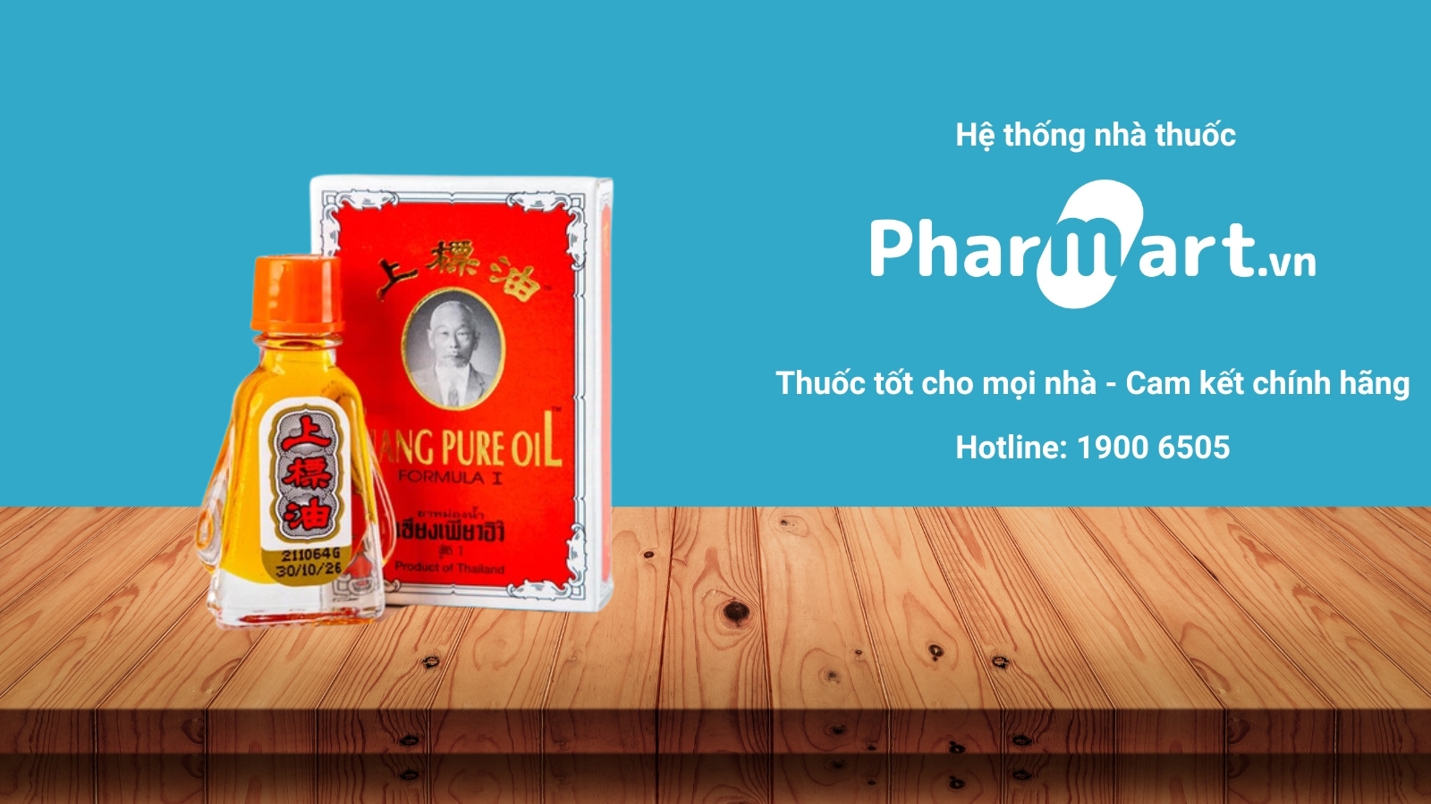 Mua ngay dầu thái đỏ Siang Pure Oil chính hãng tại Pharmart.vn