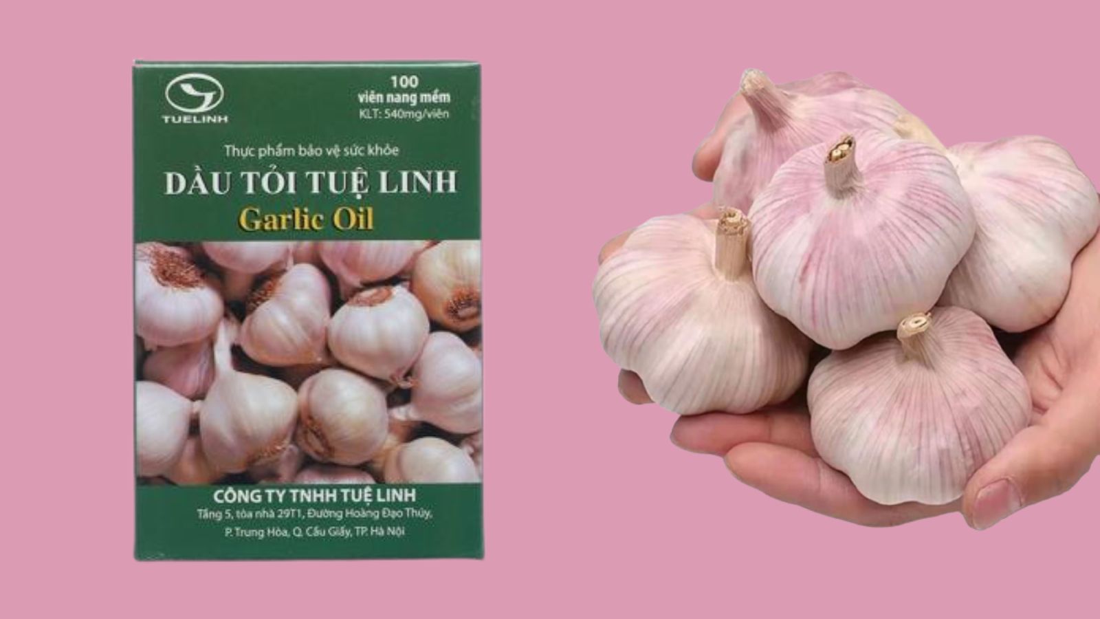 Dầu Tỏi Tuệ Linh - Hỗ trợ giảm mỡ máu, ngừa xơ vữa