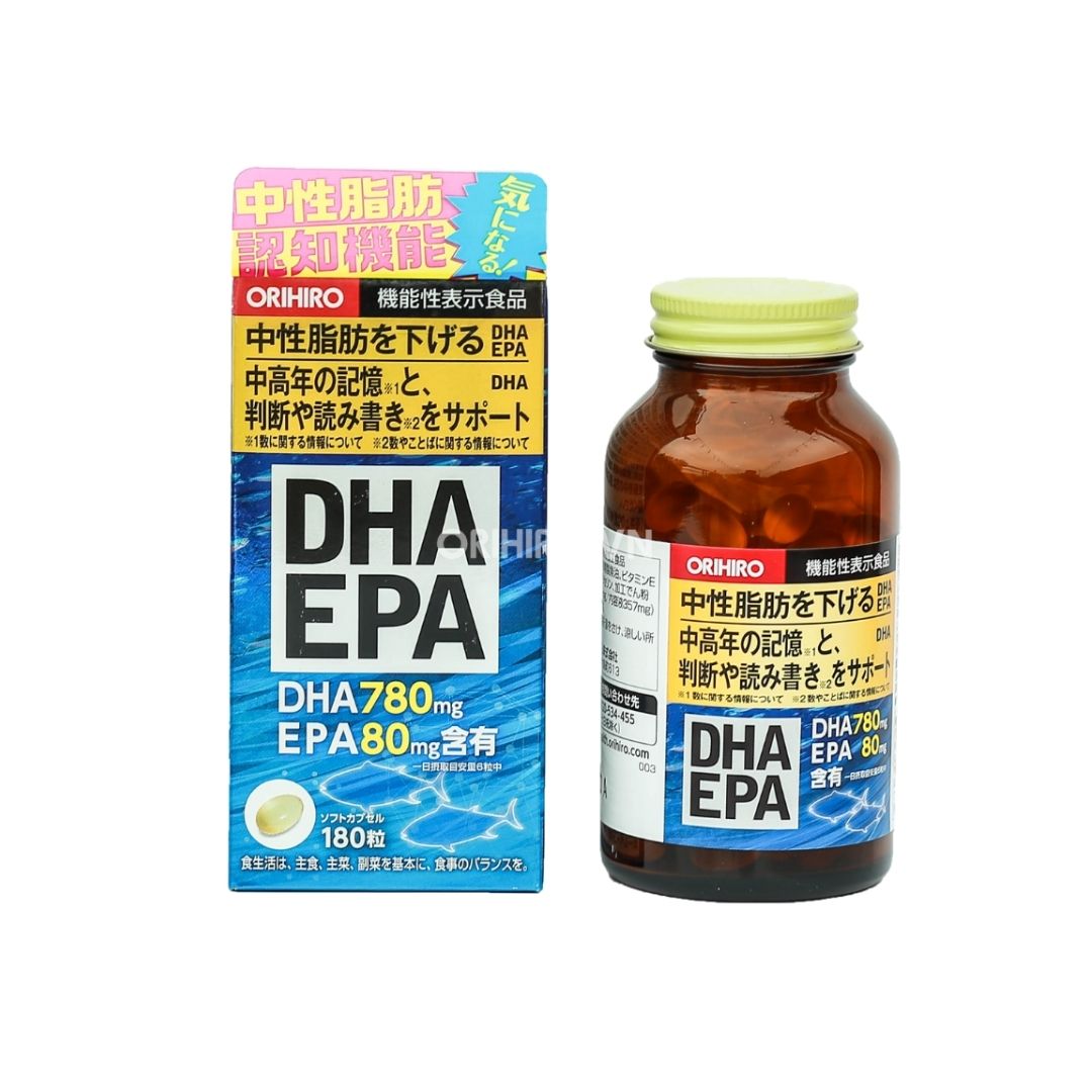 Viên uống DHA,EPA Orihiro-Tốt cho mắt,tim mạch - Pharmart.vn