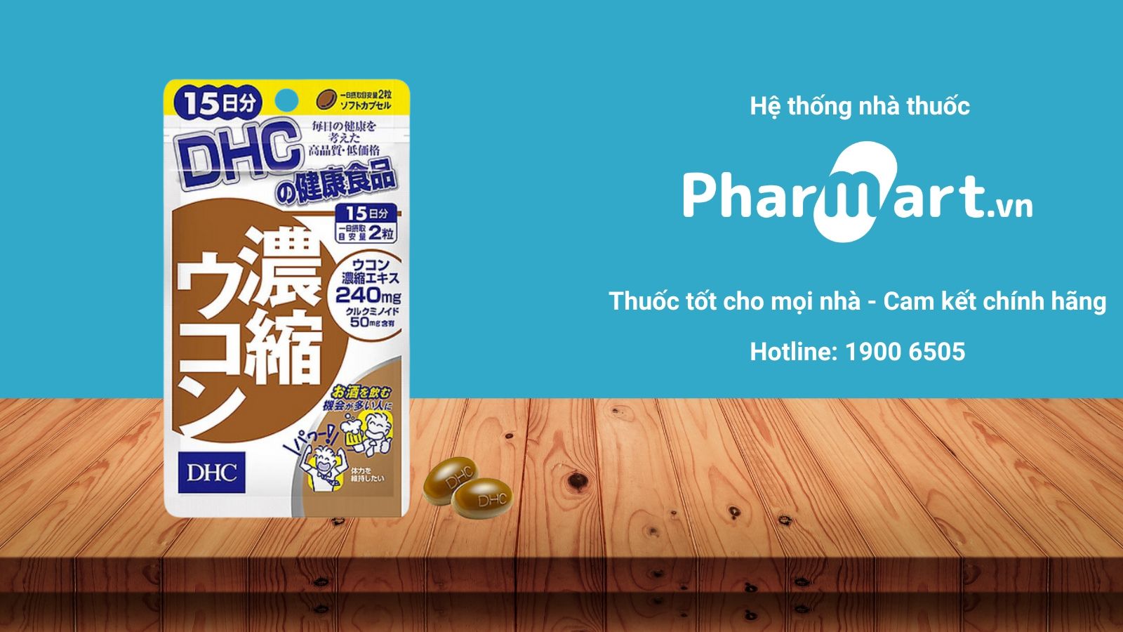 Mua ngay DHC Concentrated Turmeric chính hãng tại Pharmart.vn