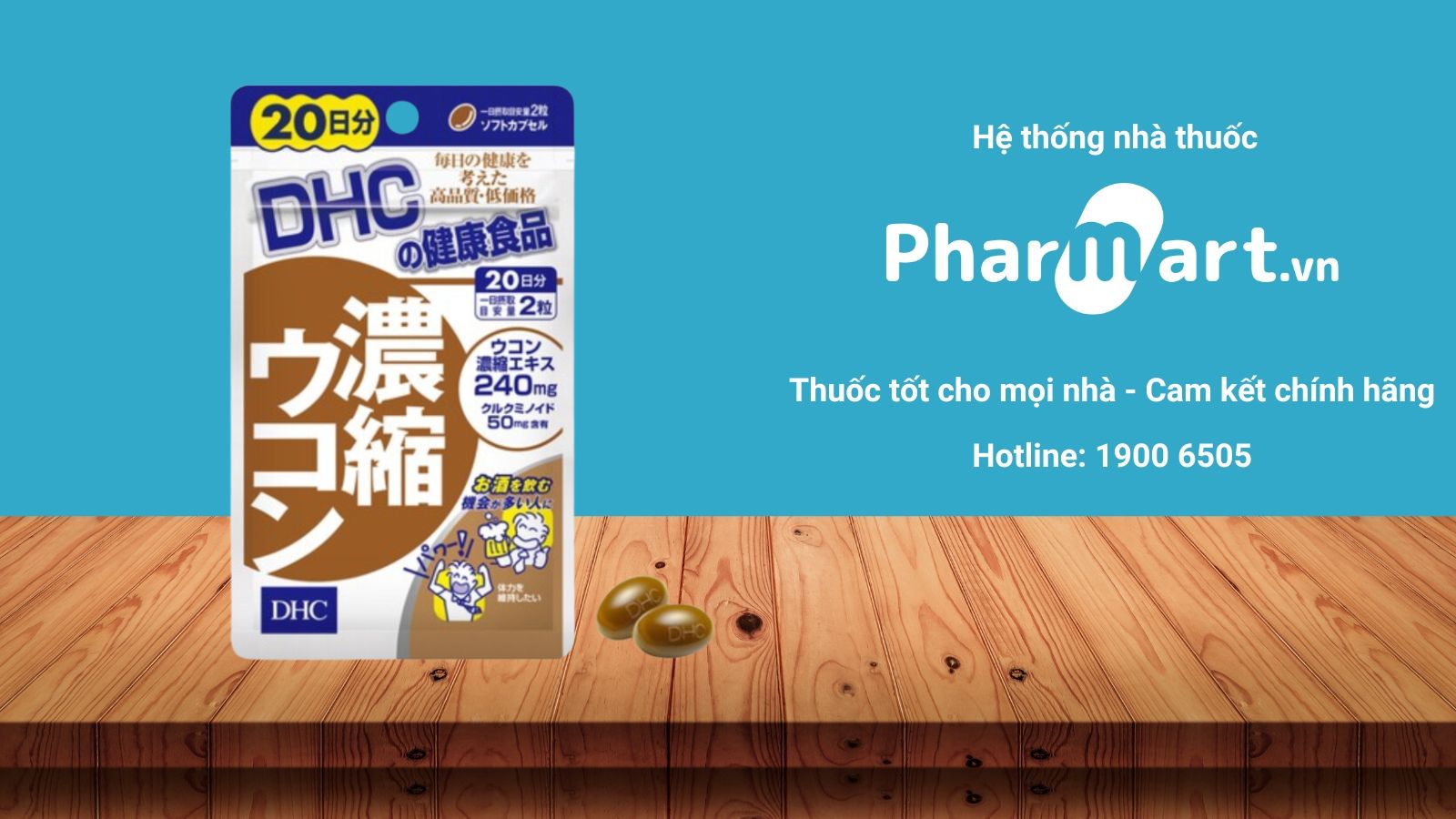 Mua ngay DHC Concentrated Turmeric (20 ngày) tại Pharmart.vn