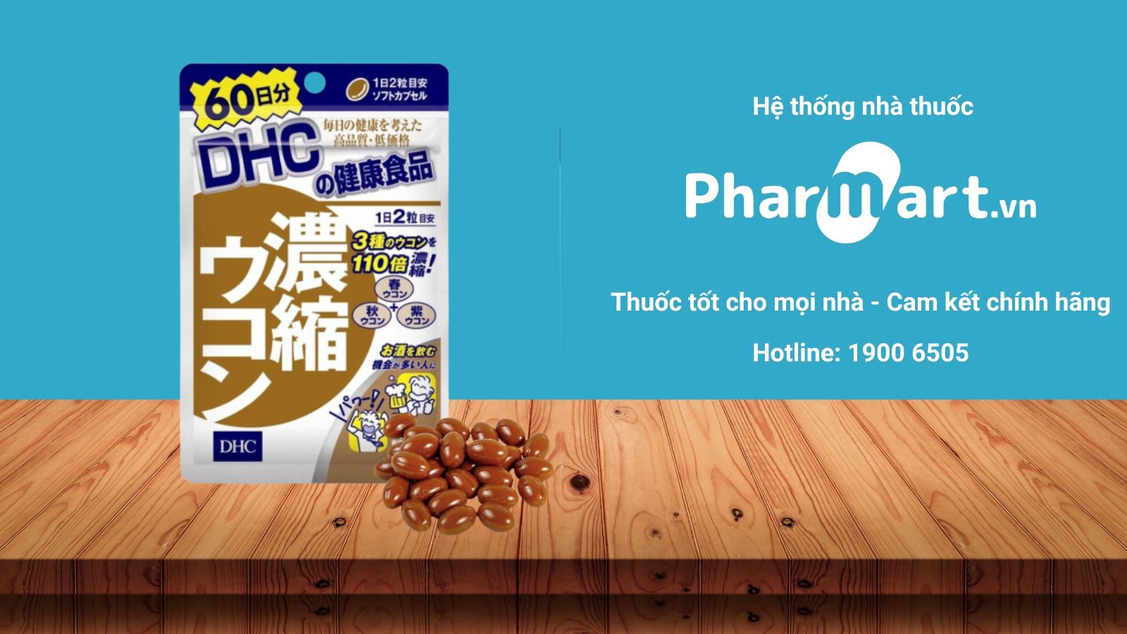 Mua ngay DHC Concentrated Turmeric (60 ngày) tại Pharmart.vn