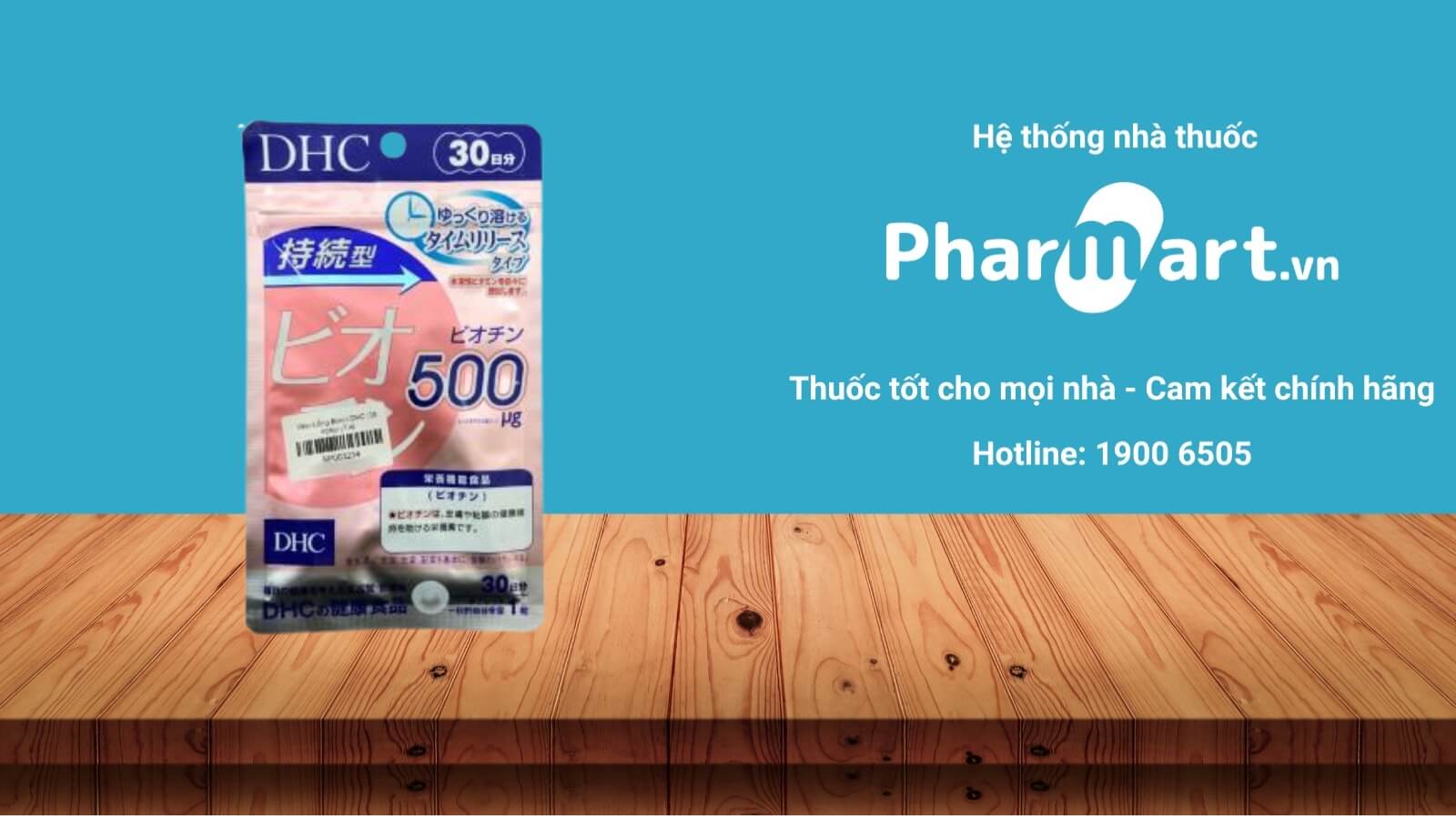 Mua ngay viên uống DHC Sustained Release Biotin chính hãng tại Pharmart.vn