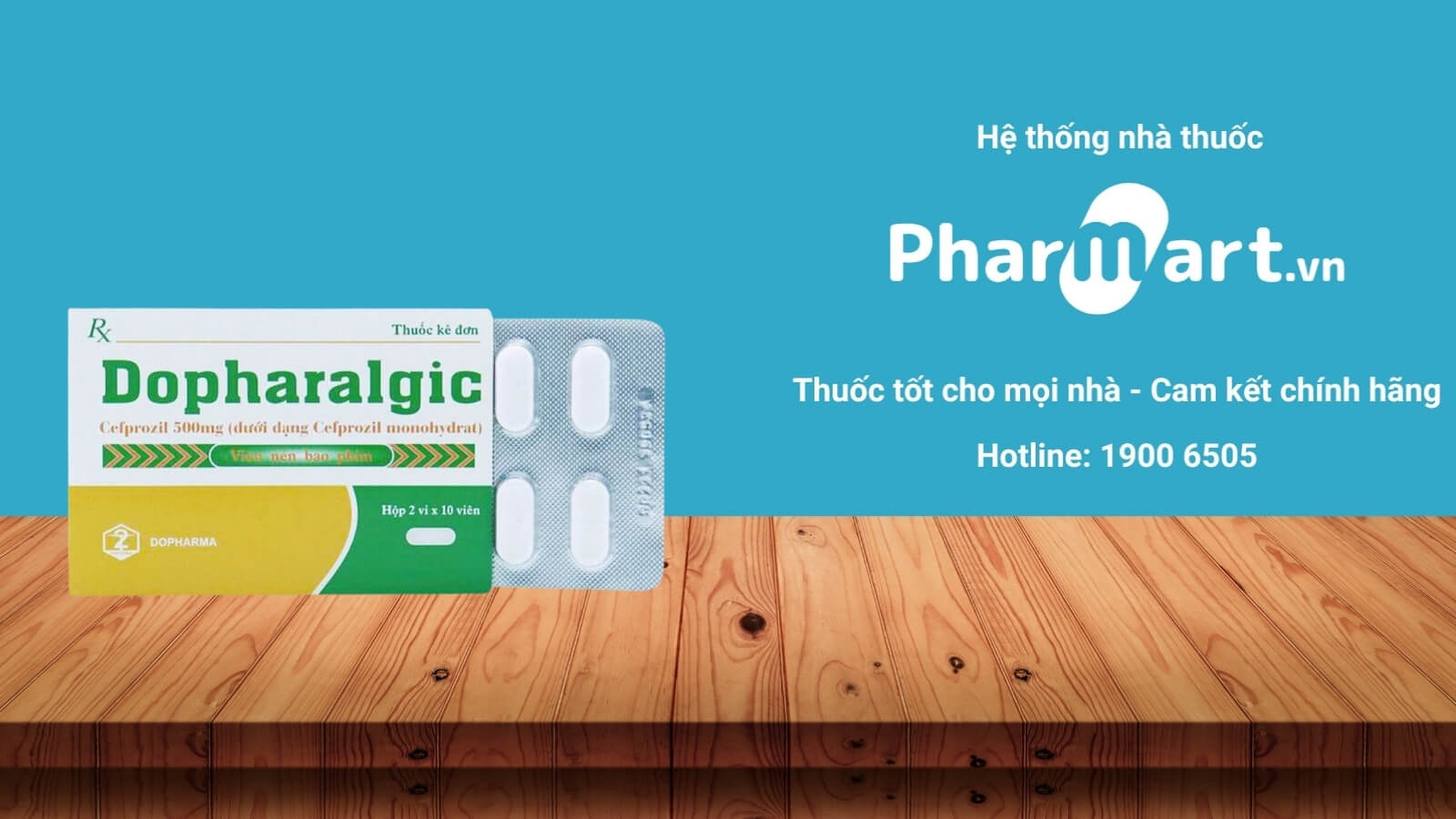 Mua ngay thuốc Dopharalgic chính hãng tại Pharmart.vn