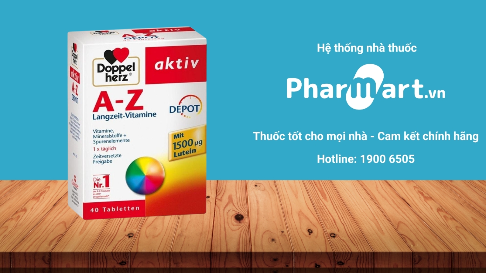 Mua ngay Vitamin tổng hợp Aktiv chính hãng tại Pharmart.vn