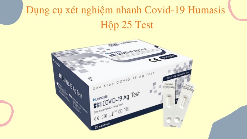 Mua Bộ kit xét nghiệm nhanh Covid-19 Humasis 25 test