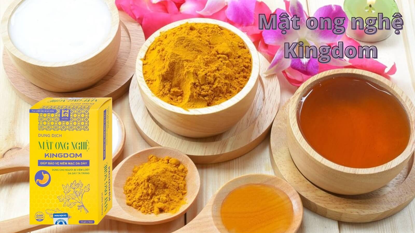 Mật ong nghệ Kingdom - Sự kết hợp của đa dạng dược liệu