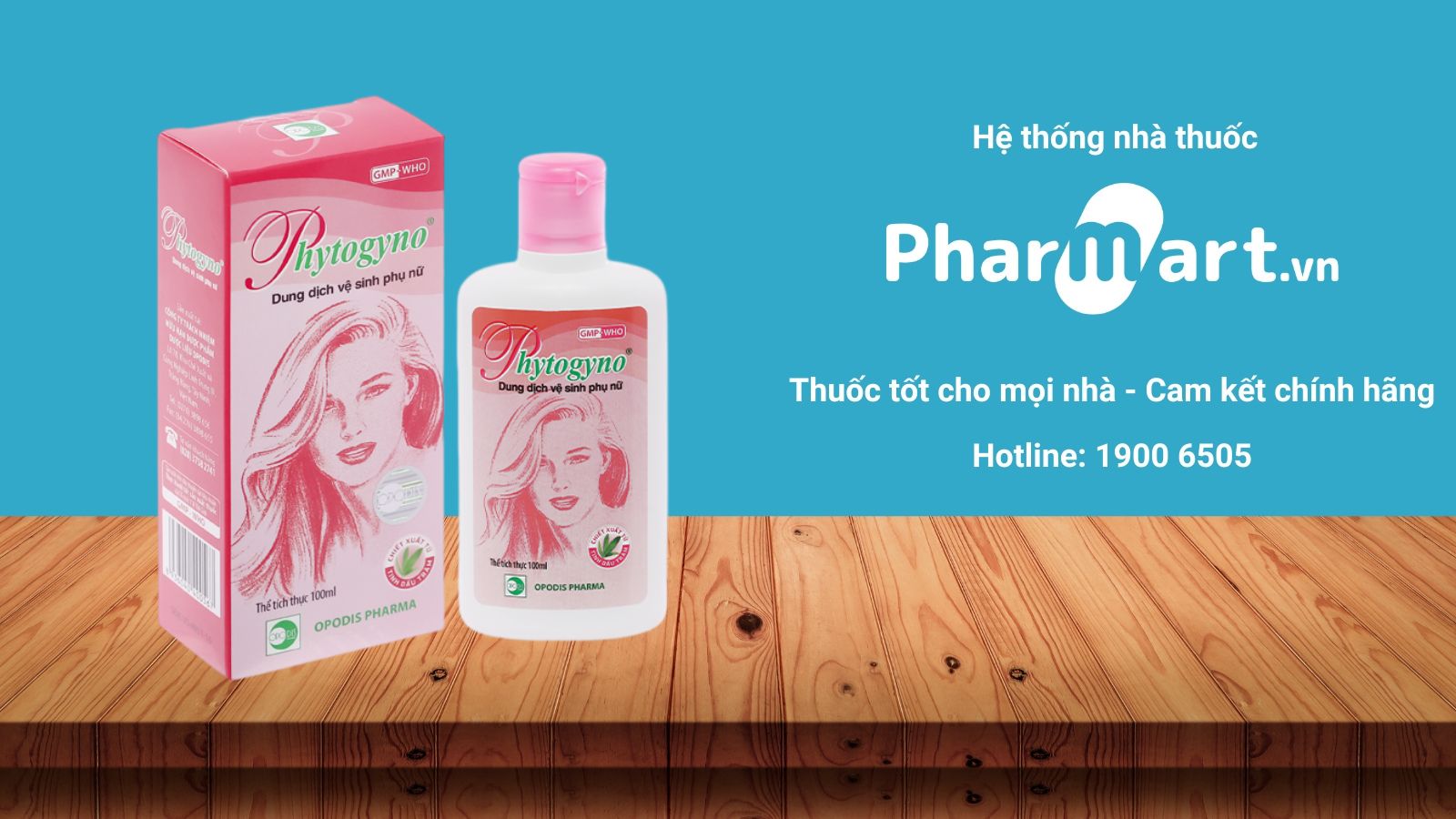 Dung dịch vệ sinh Phytogyno đang có bán tại Pharmart.vn