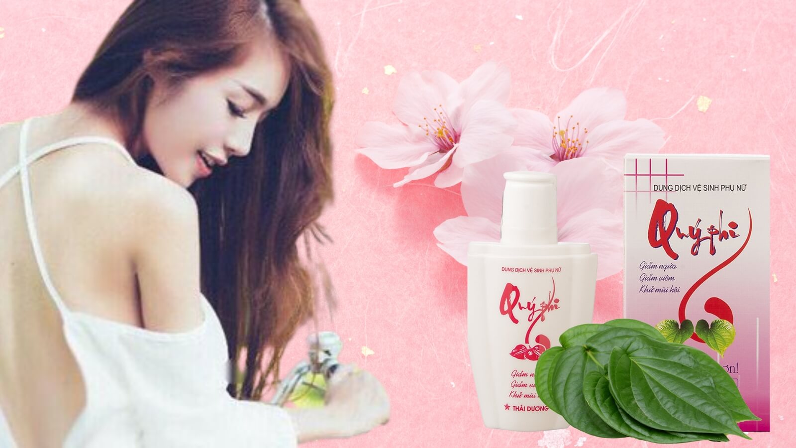  Dung dịch vệ sinh Quý Phi  giúp giảm viêm nhiễm, ngứa, khó chịu.