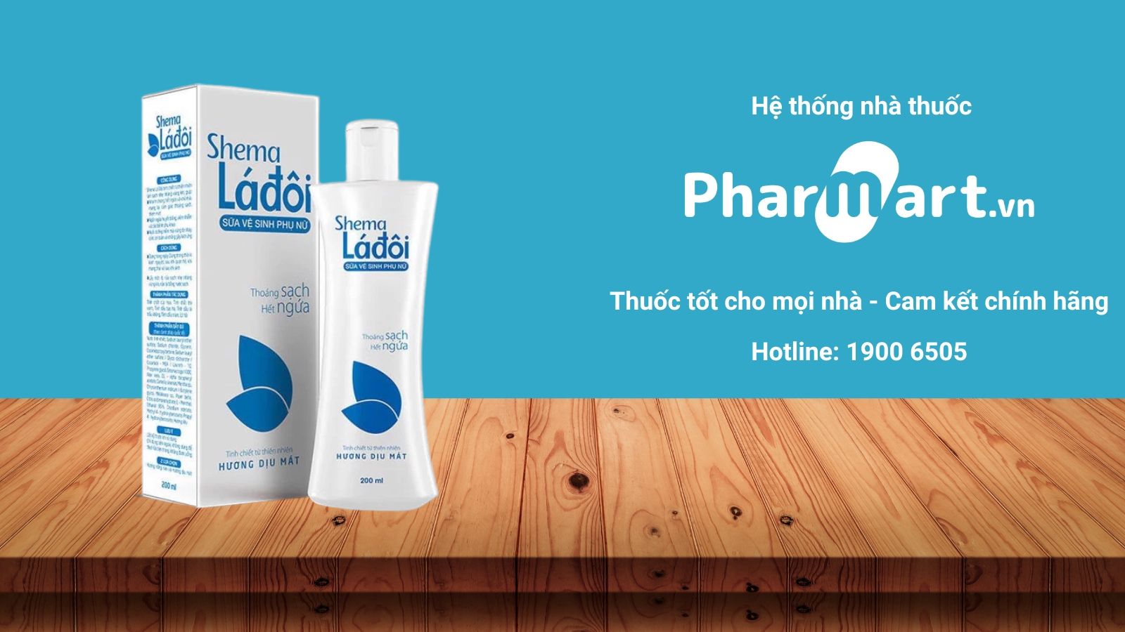Shema xanh đang được bán chính hãng tại Nhà thuốc Pharmart.vn