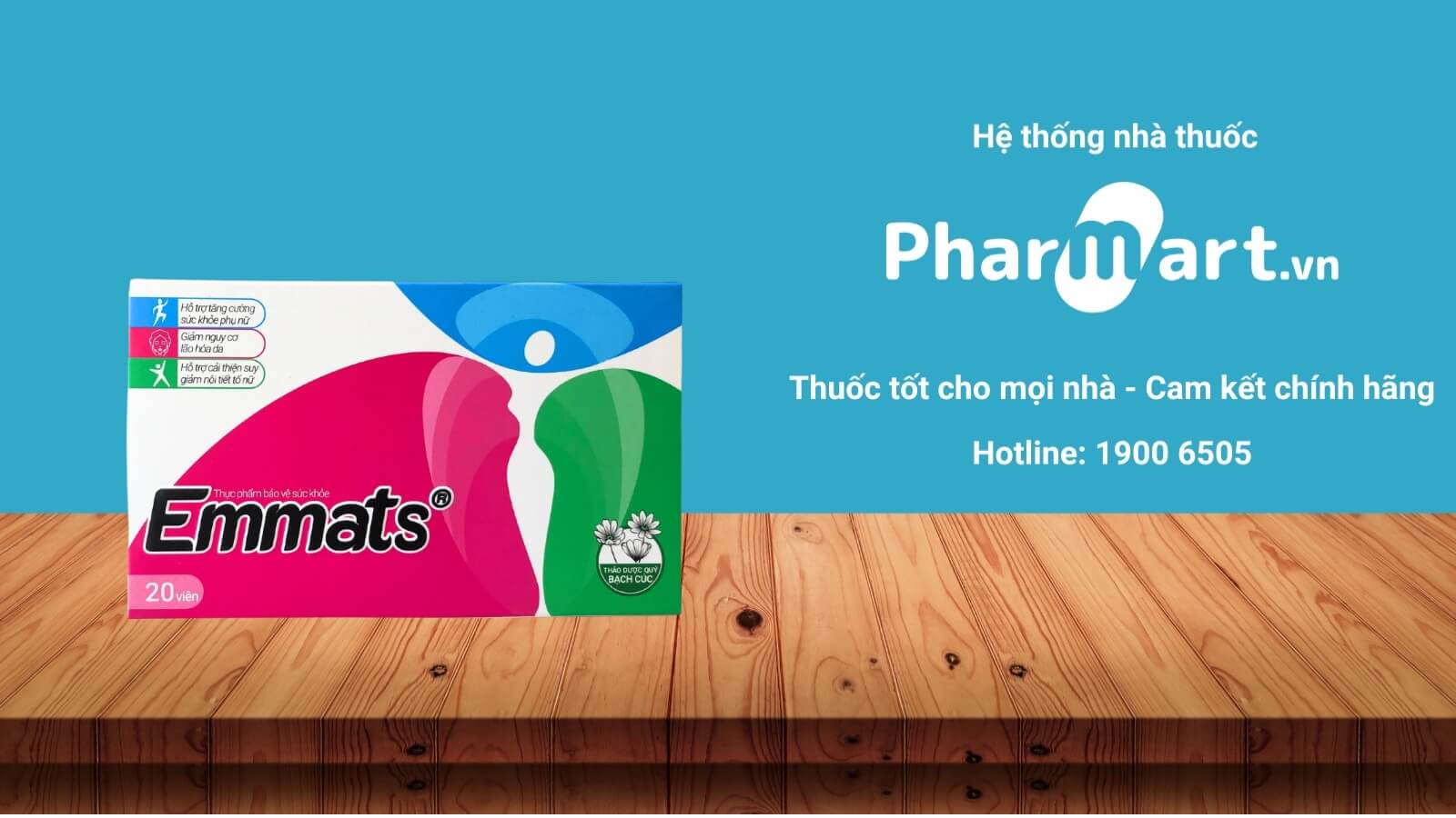 Mua ngay Emmats chính hãng tại Pharmart.vn 