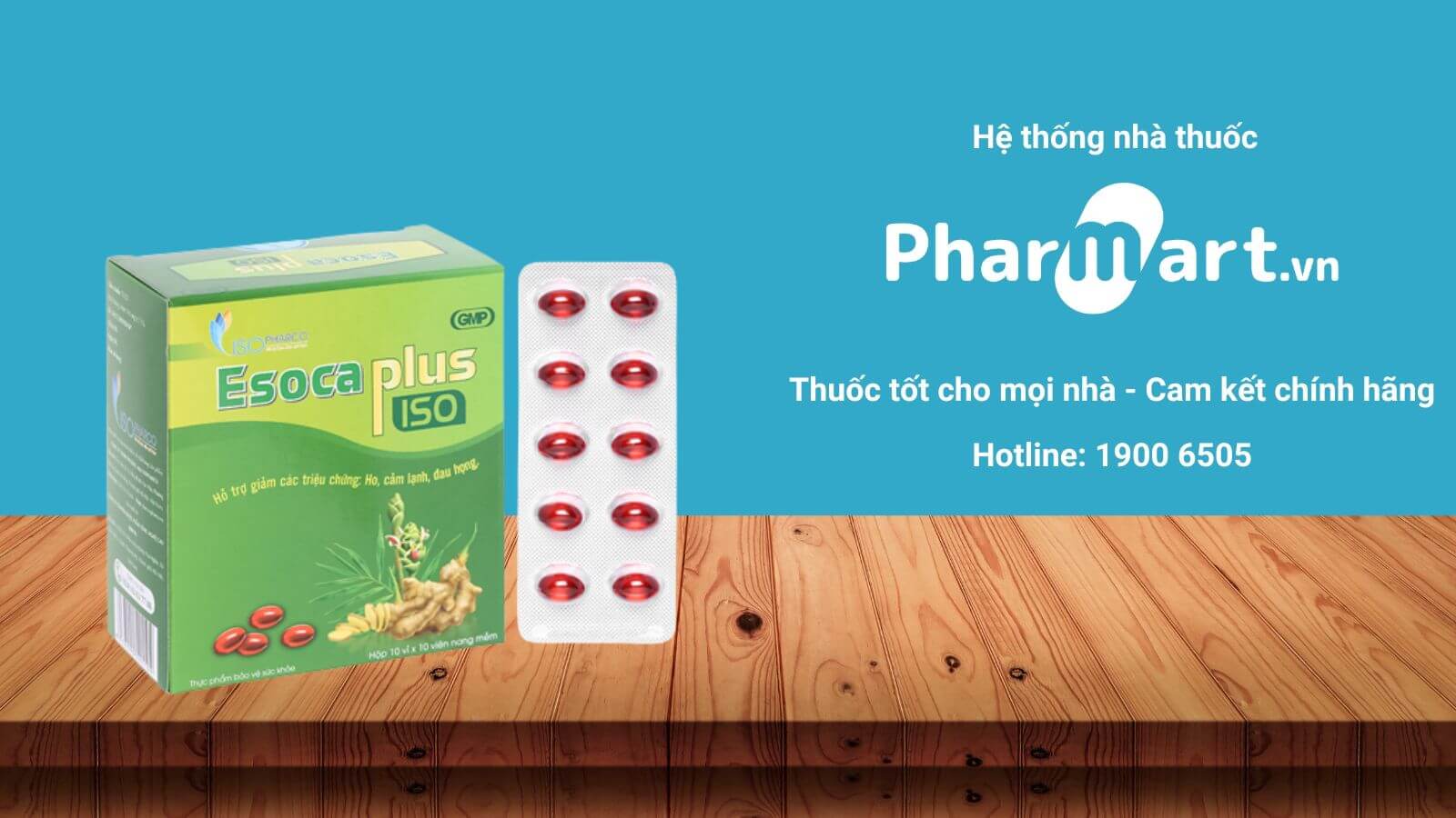 Liên hệ Pharmart.vn để đảm bảo mua Esoca Plus chính hãng