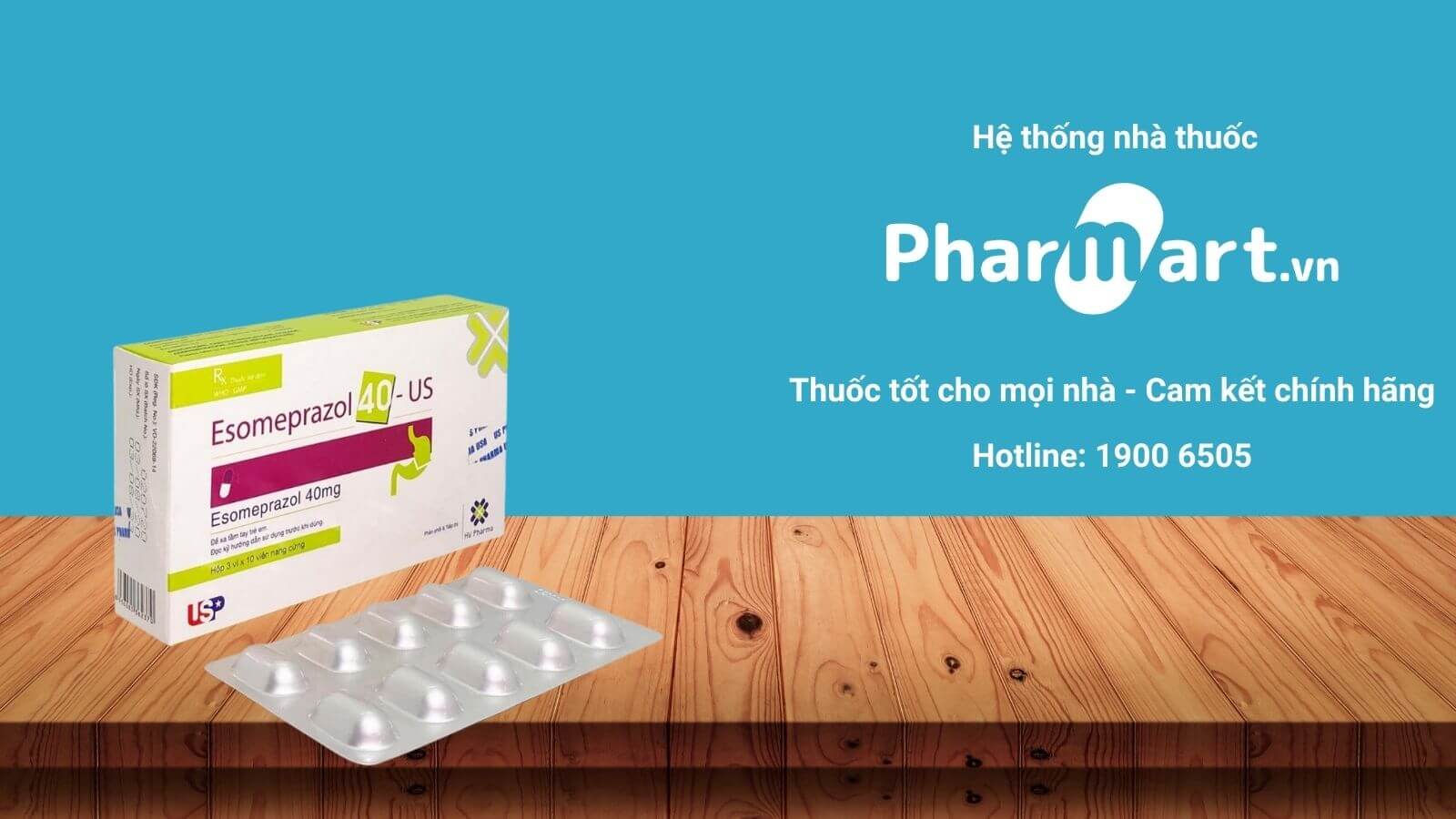 Mua Esomeprazol 40 US chính hãng tại Pharmart.vn