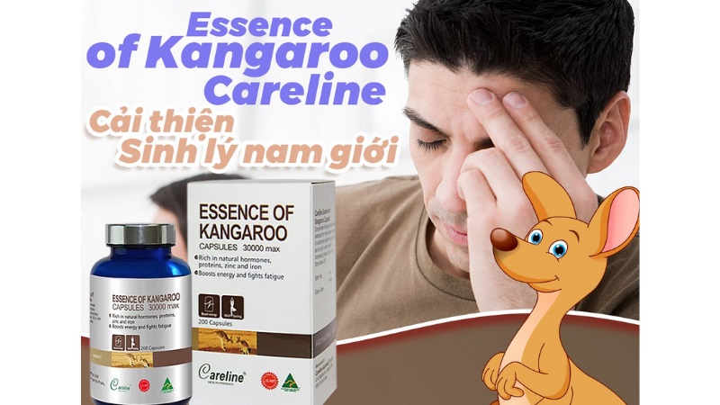 Hỗ trợ cải thiện sinh lý với Essence Of Kangaroo 200 viên