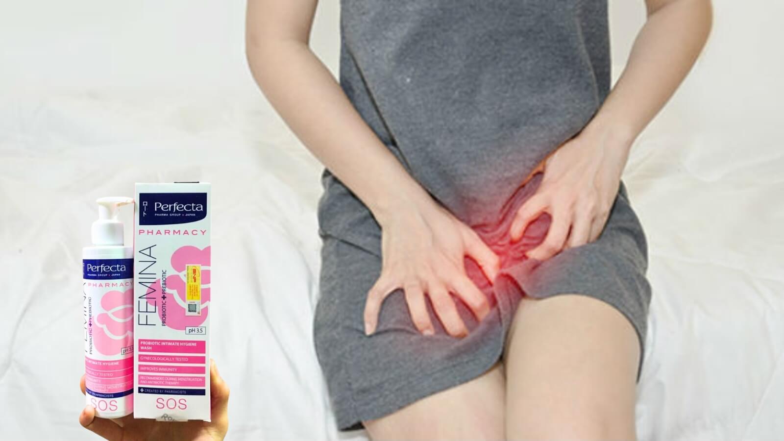 FEMINA SOS - Dung dịch vệ sinh làm sạch, khử mùi