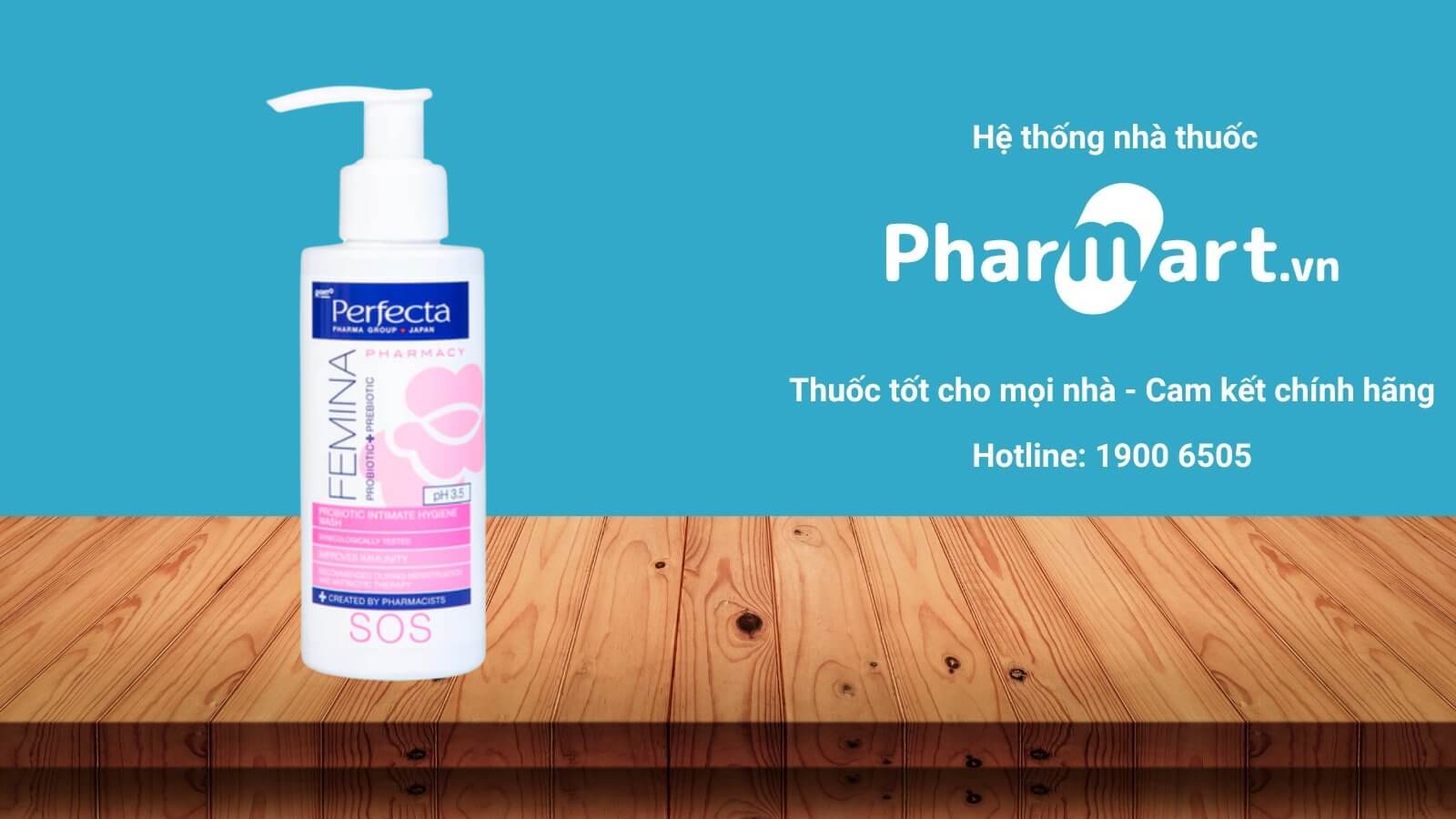 FEMINA SOS hiện đang được bán tại Pharmart.vn