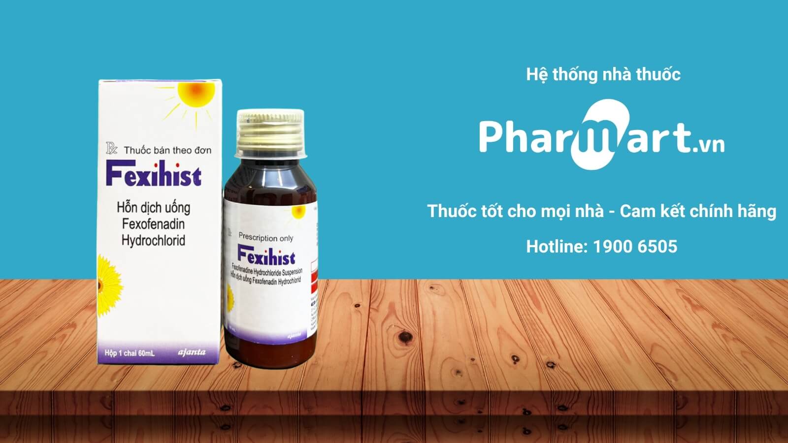 Mua Thuốc Fexihist chính hãng tại Pharmart.vn