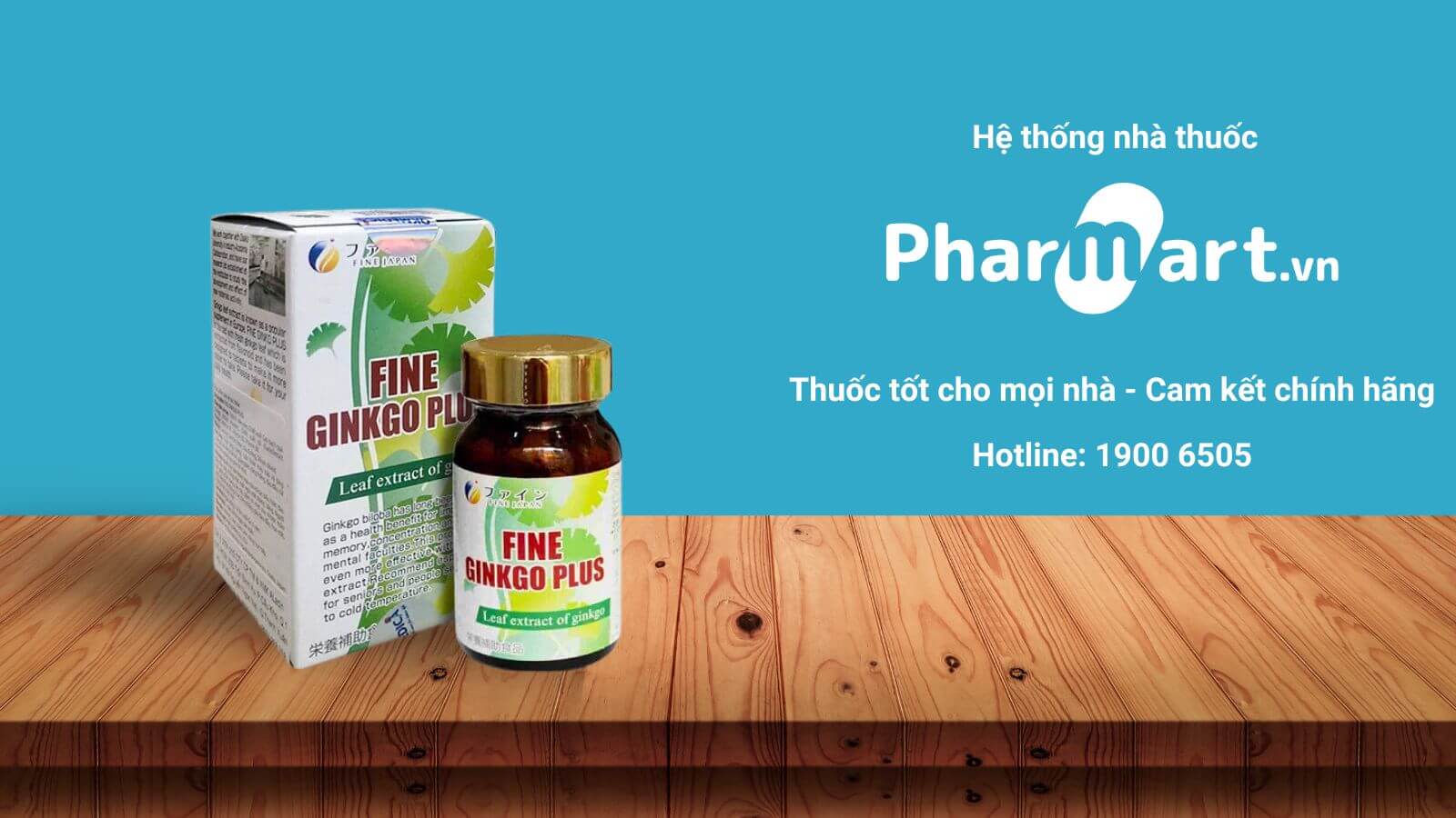 Pharmart l&agrave; địa chỉ mua sản phẩm Fine Ginkgo Plus uy t&iacute;n