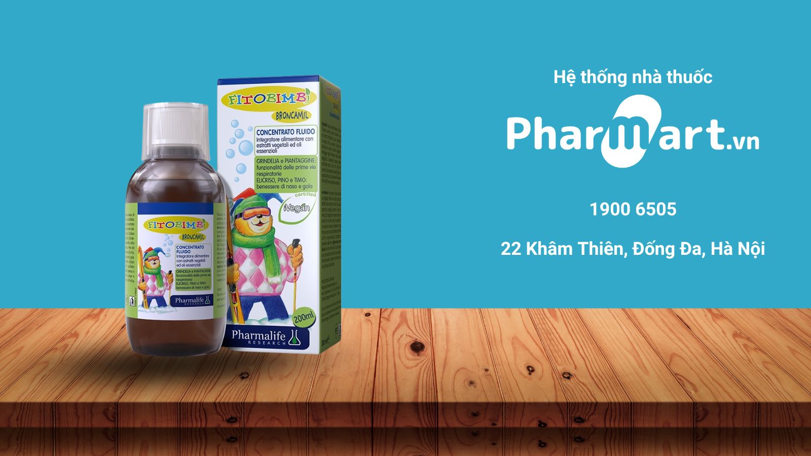 Pharmart là địa chỉ phân phối các sản phẩm Fitobimbi.