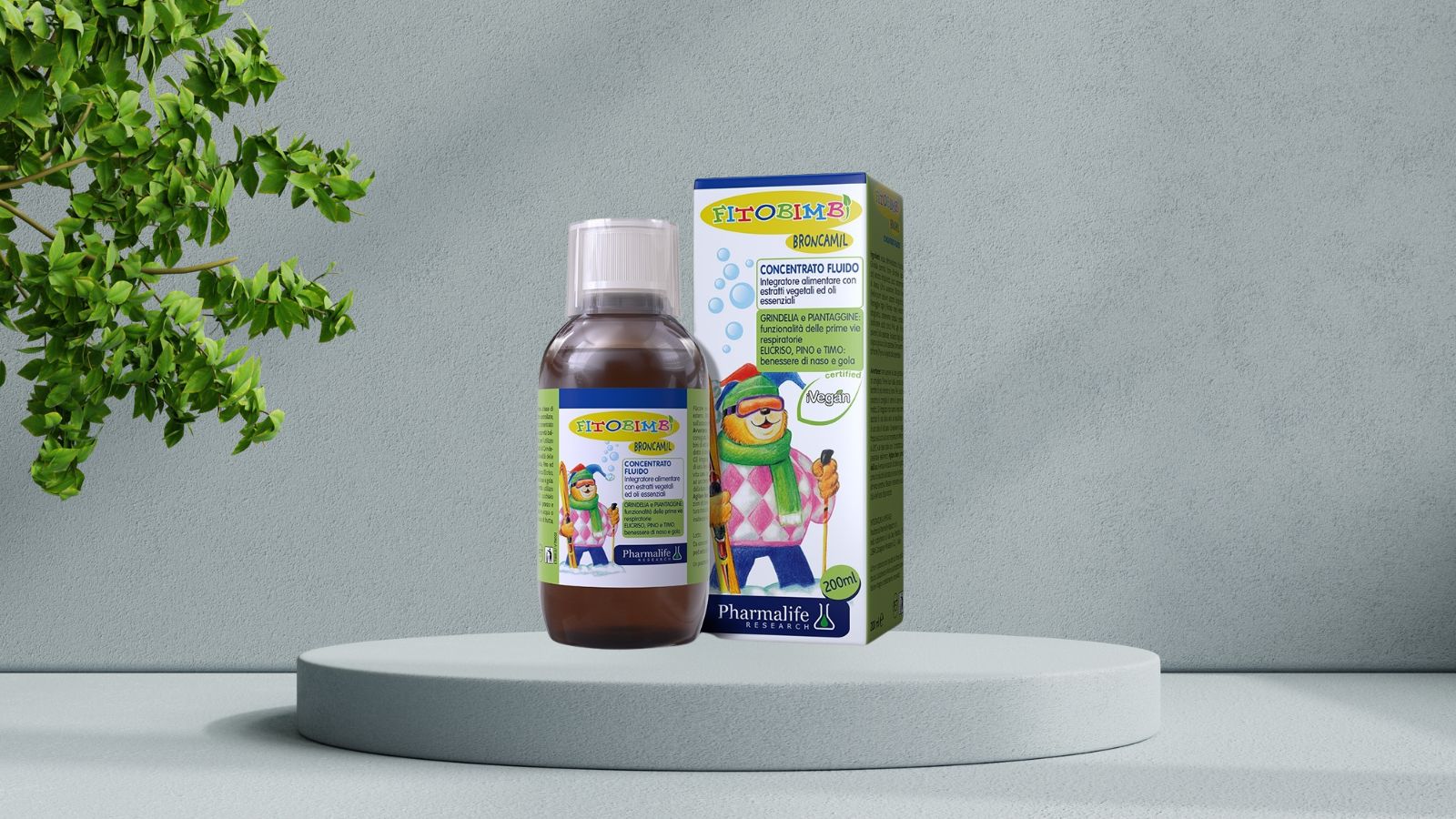 Fitobimbi Broncamil là sản phẩm thuộc dòng Fitobimbi của Pharmalife Research.