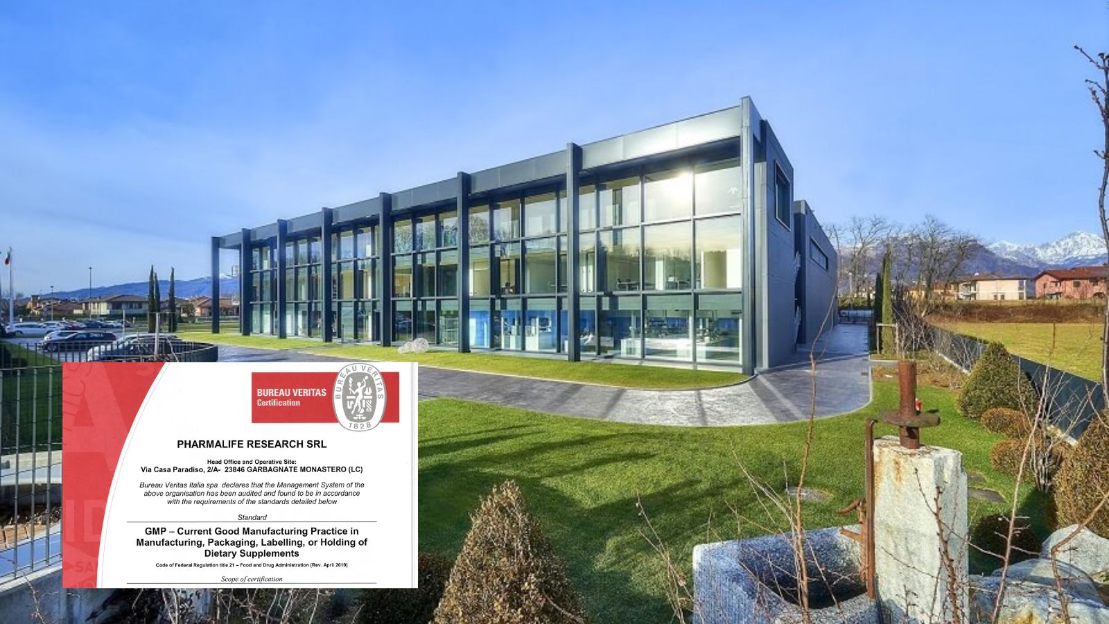 Pharmalife đạt chứng nhận cGMP.