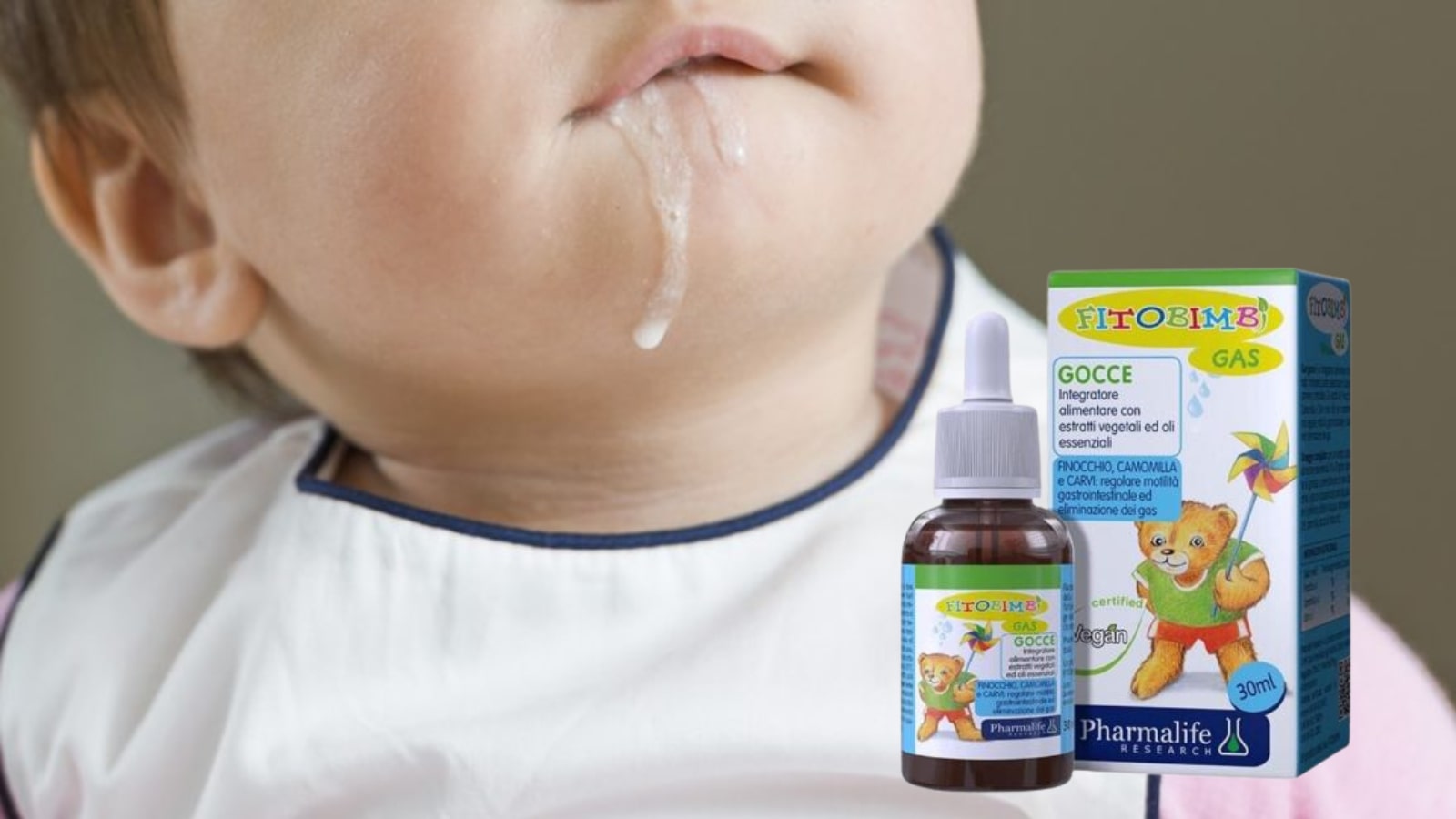 Fitobimbi Gas - Hỗ trợ giảm các triệu chứng đầy hơi, nôn trớ, chướng bụng, khó tiêu