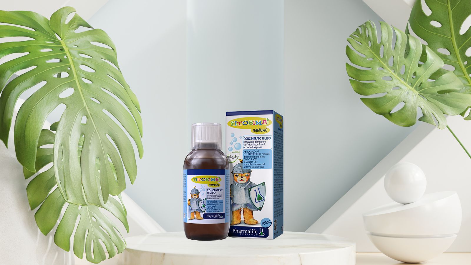 Fitobimbi Immuno là sản phẩm tăng cường hệ miễn dịch của Pharmalife Research.