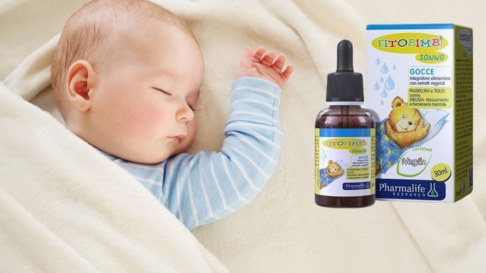 Fitobimbi Sonno - Siro hỗ trợ bé ngủ ngon