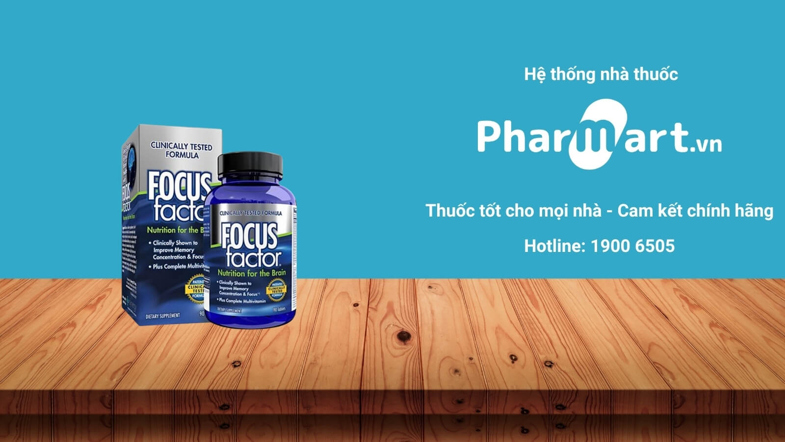 Mua Focus Factor chính hãng tại Pharmart.vn 