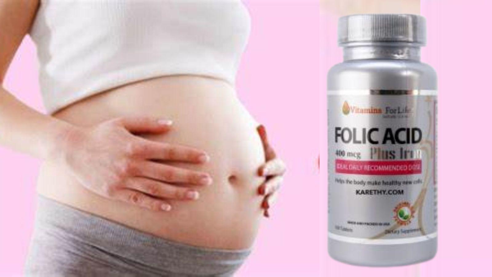 Viên uống Folic Acid của Vitamins for Life