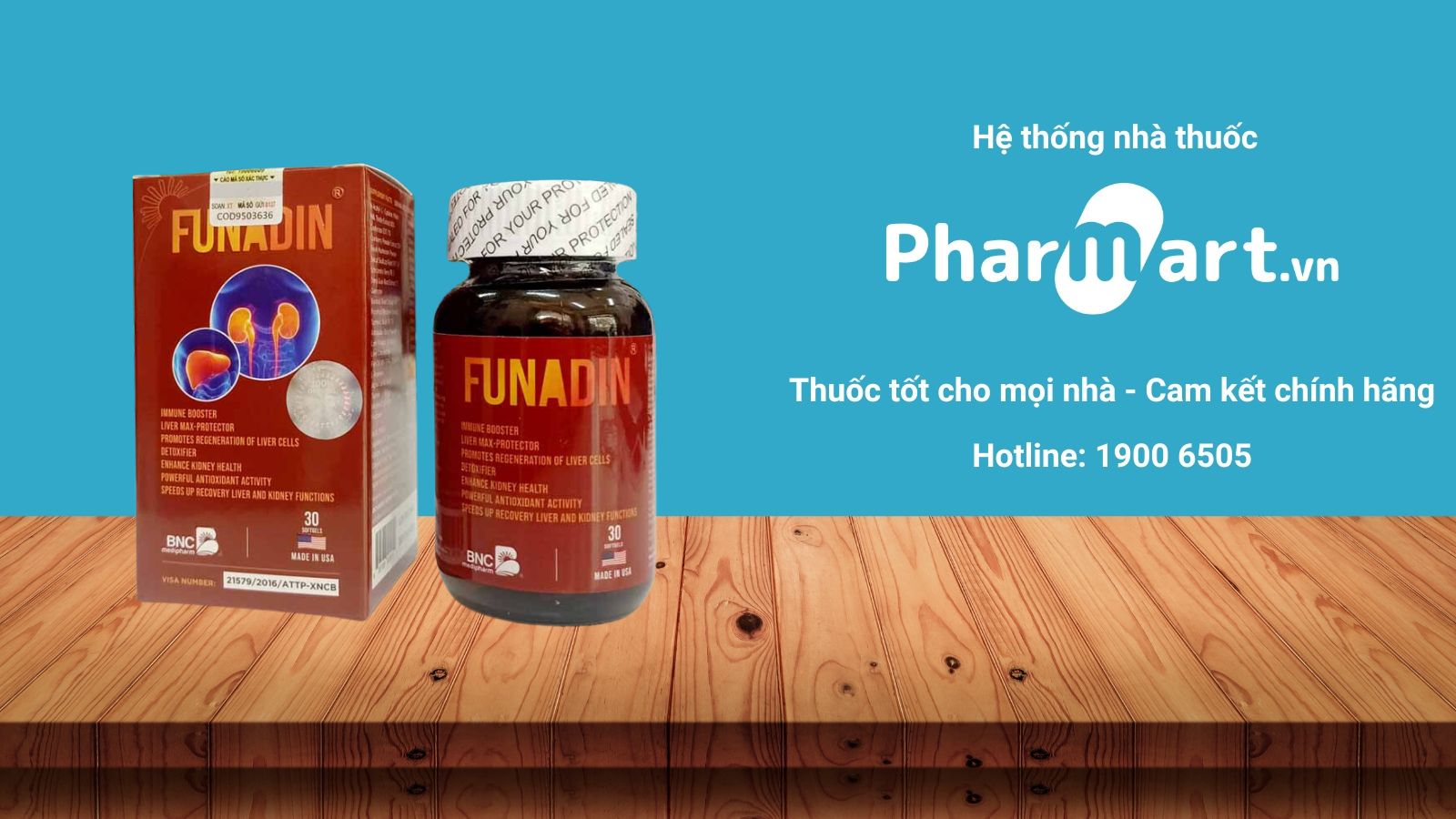 Mua ngay Funadin chính hãng tại Pharmart.vn