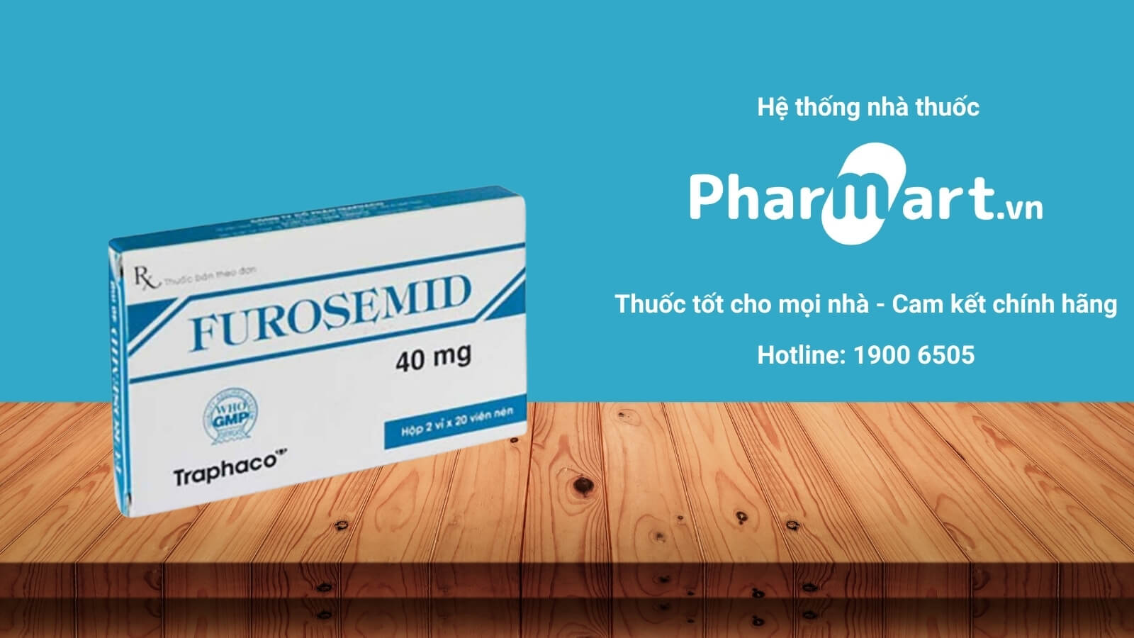 Mua ngay Furosemid Traphaco tại Pharmart.vn