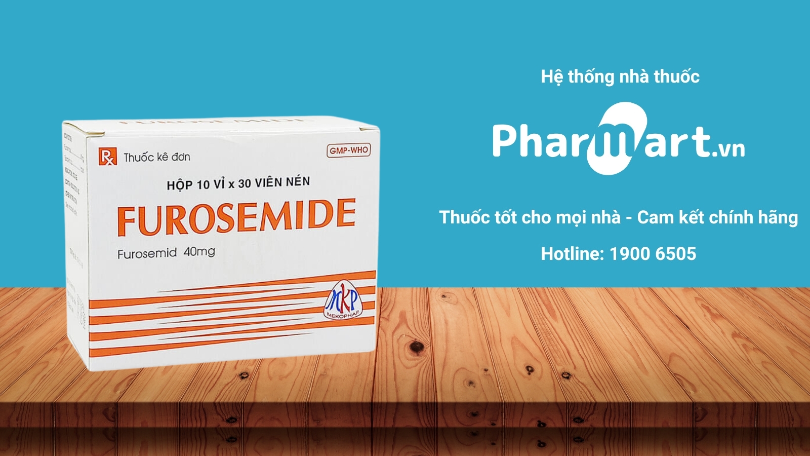 Mua ngay thuốc Furosemide chính hãng tại Pharmart.vn