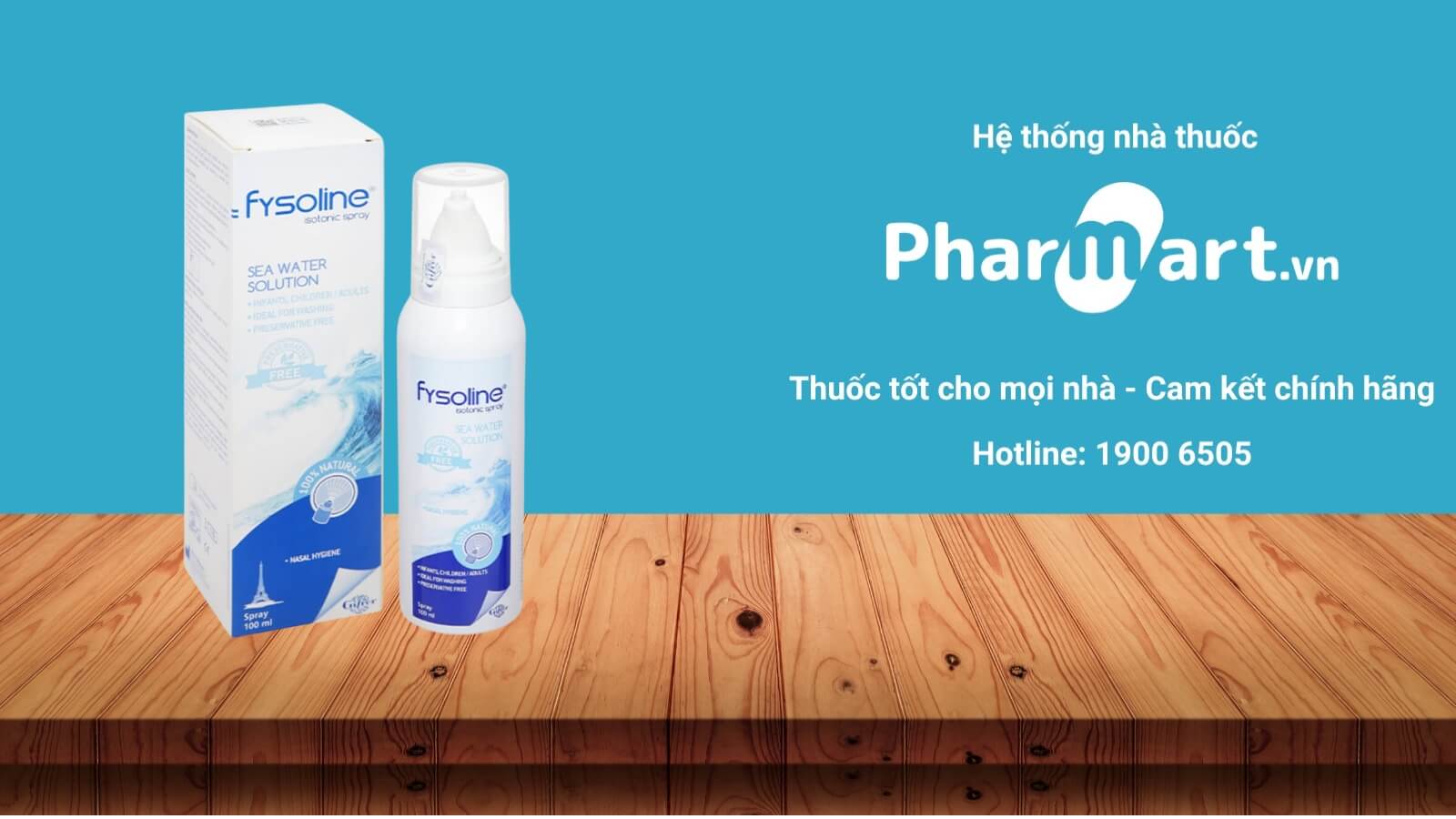 Mua ngay xịt mũi Fysoline chính hãng tại Pharmart.vn