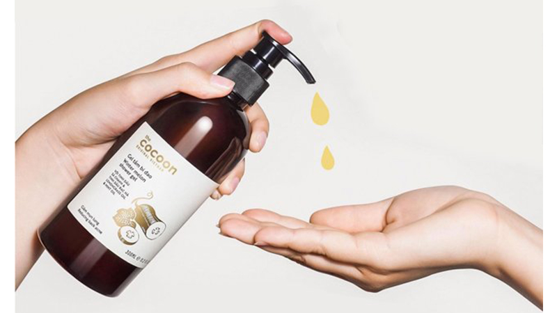 Gel tắm bí đao trị mụn lưng Cocoon có thành phần hoàn toàn tự nhiên