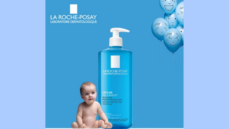 Gel Tắm La Roche-Posay Lipikar Gel Lavant 400ML nhẹ dịu với da em bé