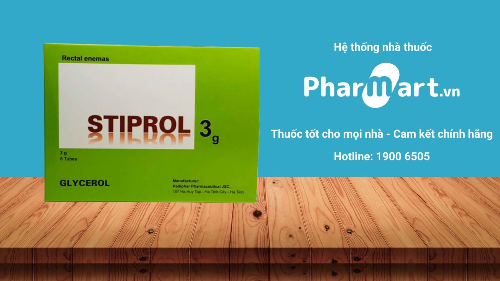 Mua ngay Stiprol 3g tại Pharmart.vn