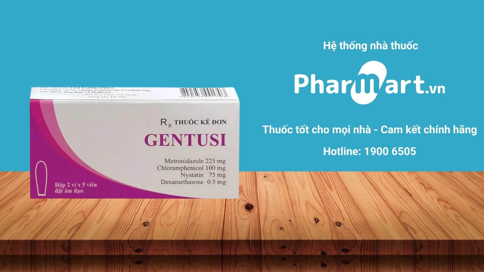 Mua ngay Gentusi chính hãng tại Pharmart.vn