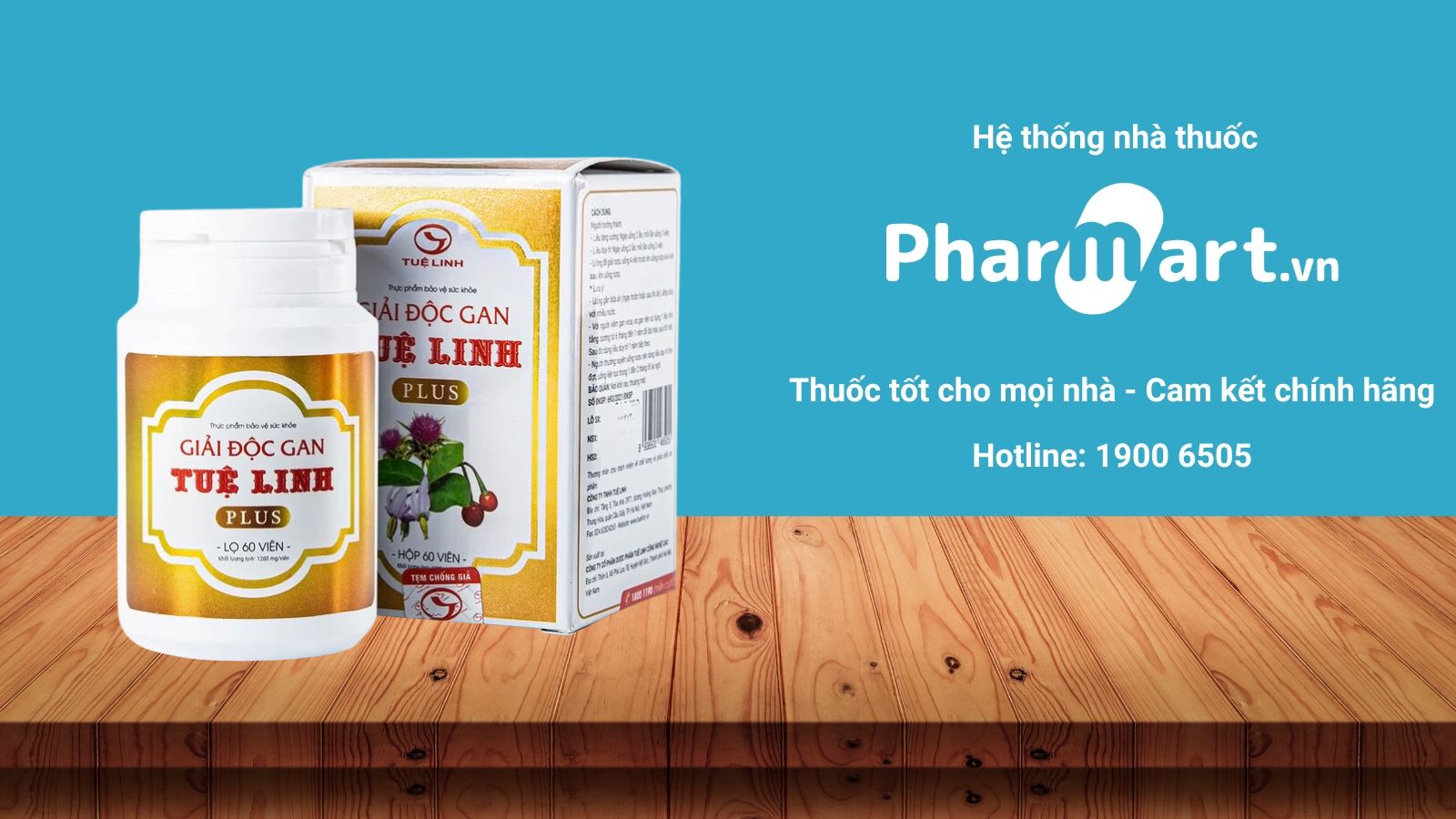 Mua ngay Giải độc gan Tuệ Linh Plus chính hãng tại Pharmart.vn