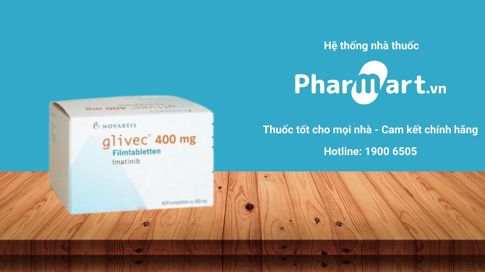 Mua ngay thuốc GIivec 400mg chính hãng tại Pharmart.vn