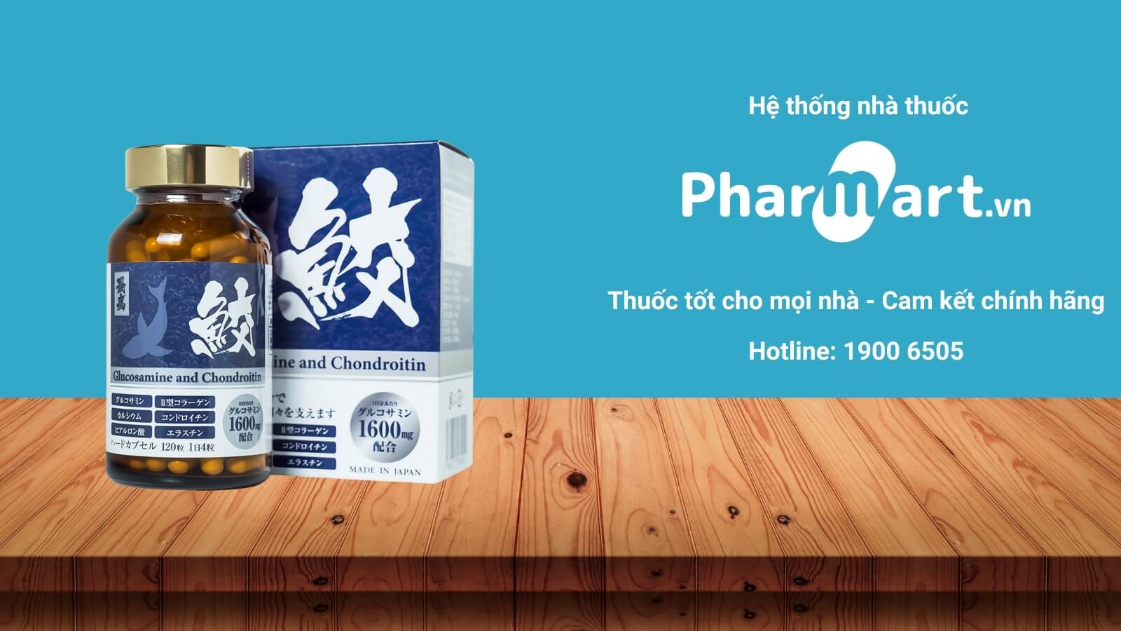 Mua Glucosamine and chondroitin chính hãng tại Pharmart.vn