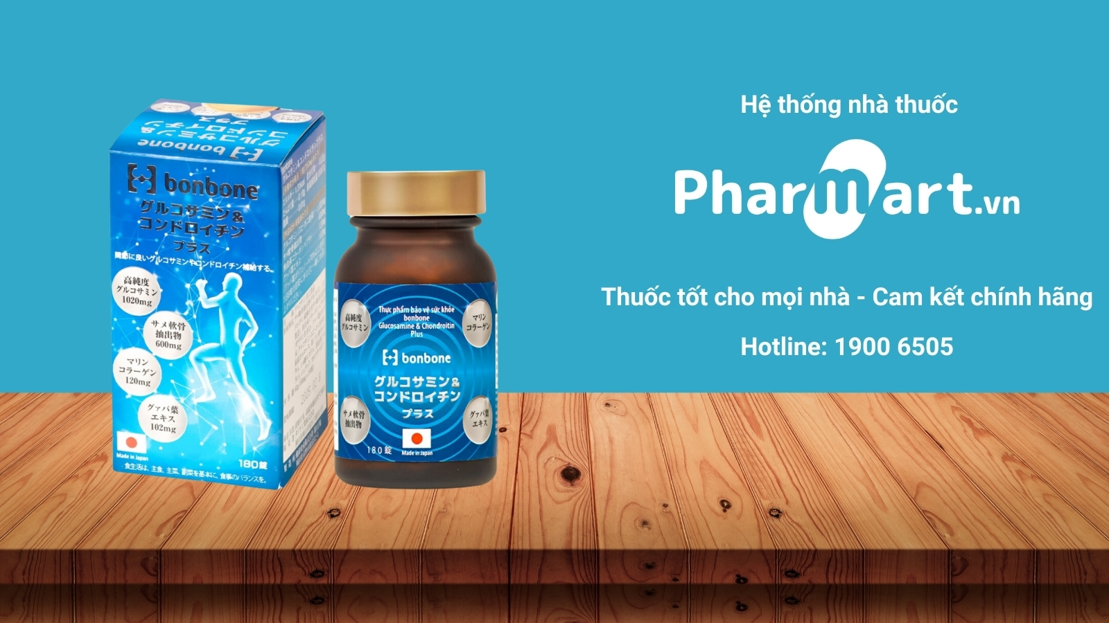 Mua ngay Glucosamine & Chondroitin Plus chính hãng tại Pharmart.vn