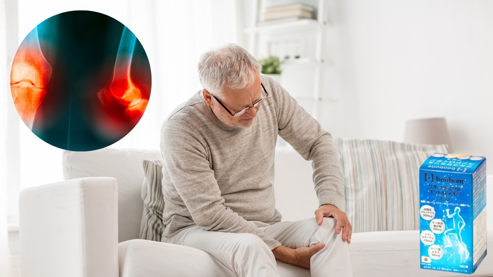 Sản phẩm với các thành phần chiết xuất từ sụn vi cá mập giúp tăng độ linh hoạt cho khớp