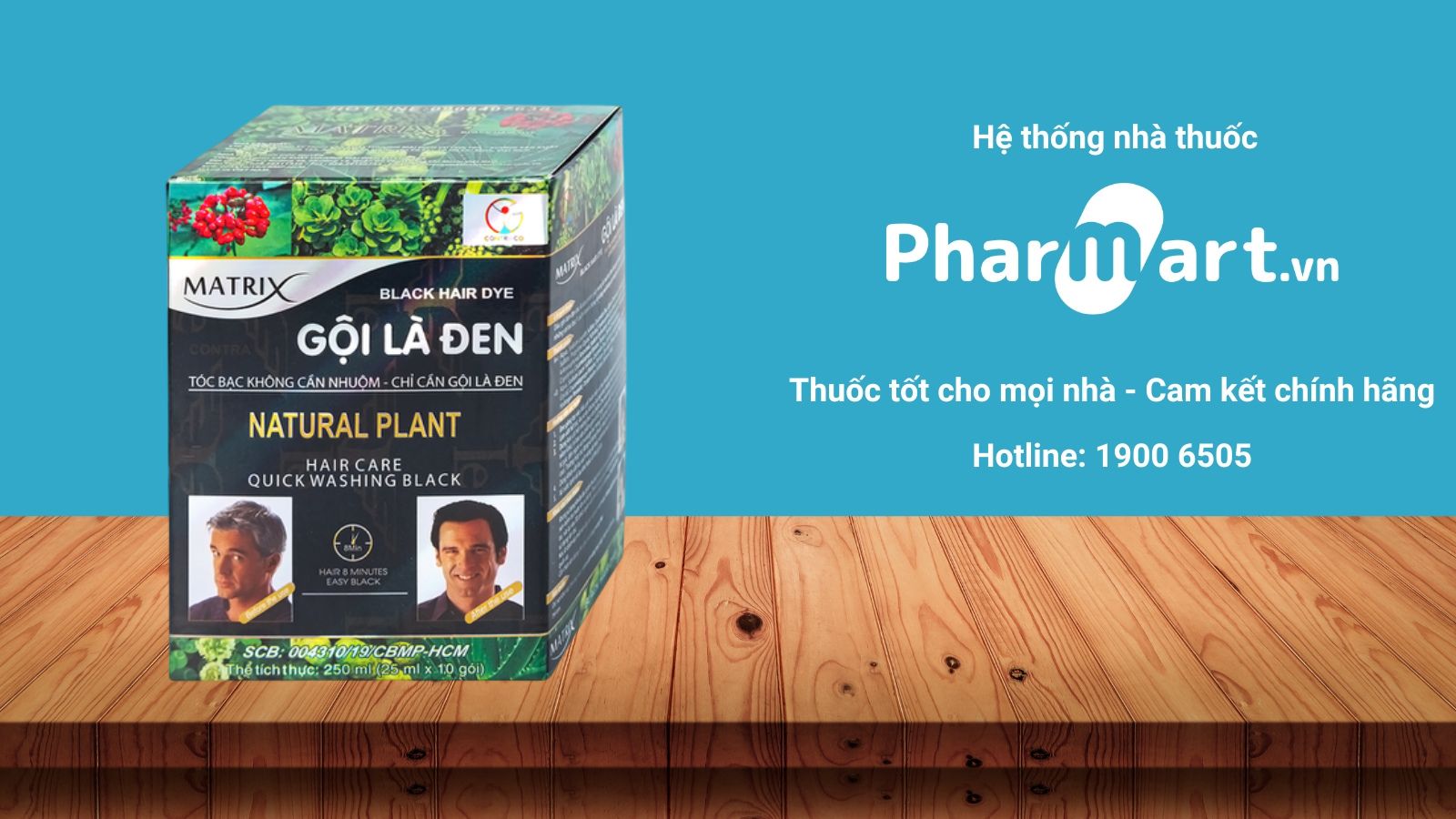 Gội là đen đang được bán chính hãng tại Nhà thuốc Pharmart.vn