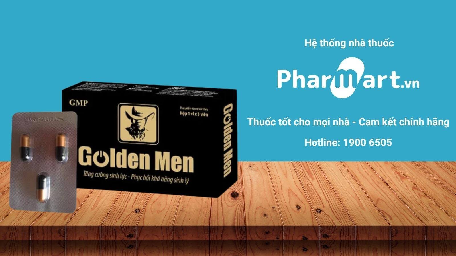 Mua Golden Men chính hãng tại Pharmart.vn
