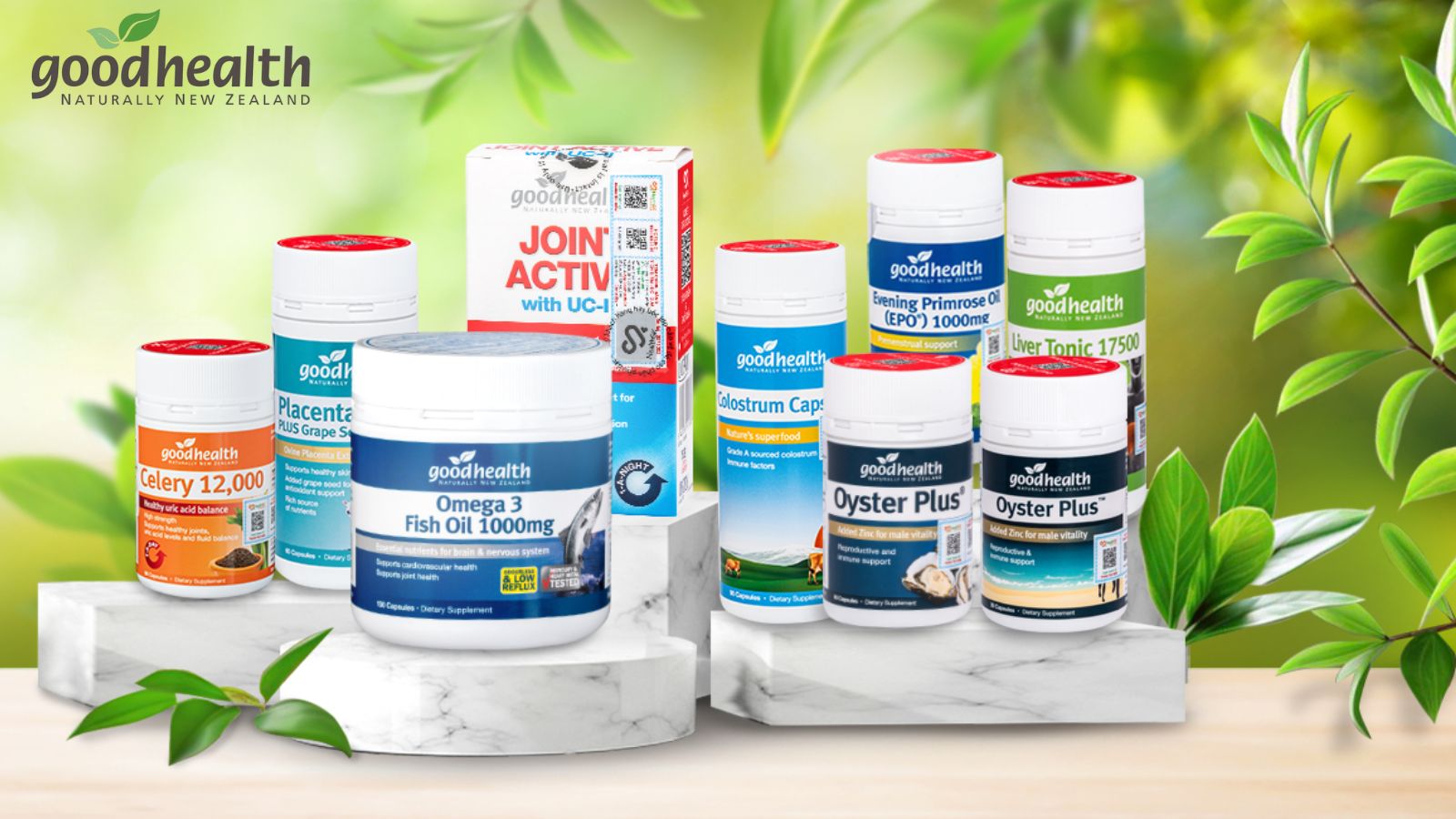 Các sản phẩm nổi bật của thương hiệu GoodHealth