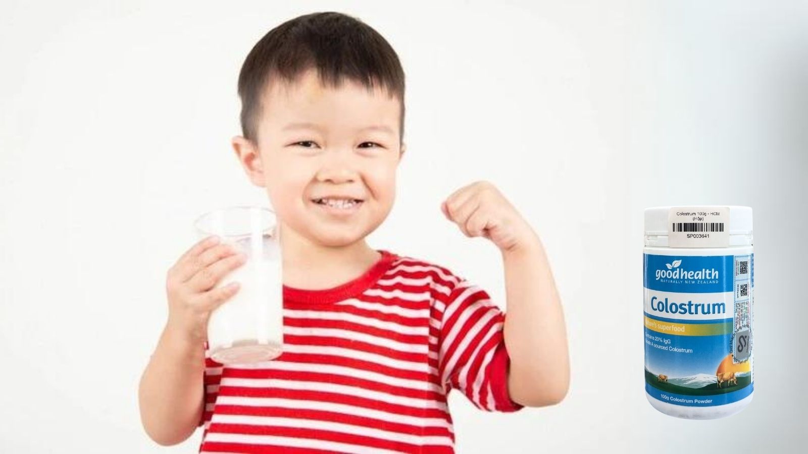 Bổ sung IgG tự nhiên từ sữa non giúp trẻ ít ốm vặt  
